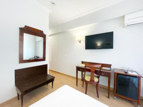 Habitación Individual del hotel Rias Bajas. Foto 1