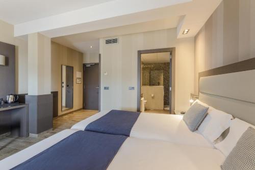 Habitación Doble con terraza - 1 o 2 camas del hotel Reina Cristina. Foto 6