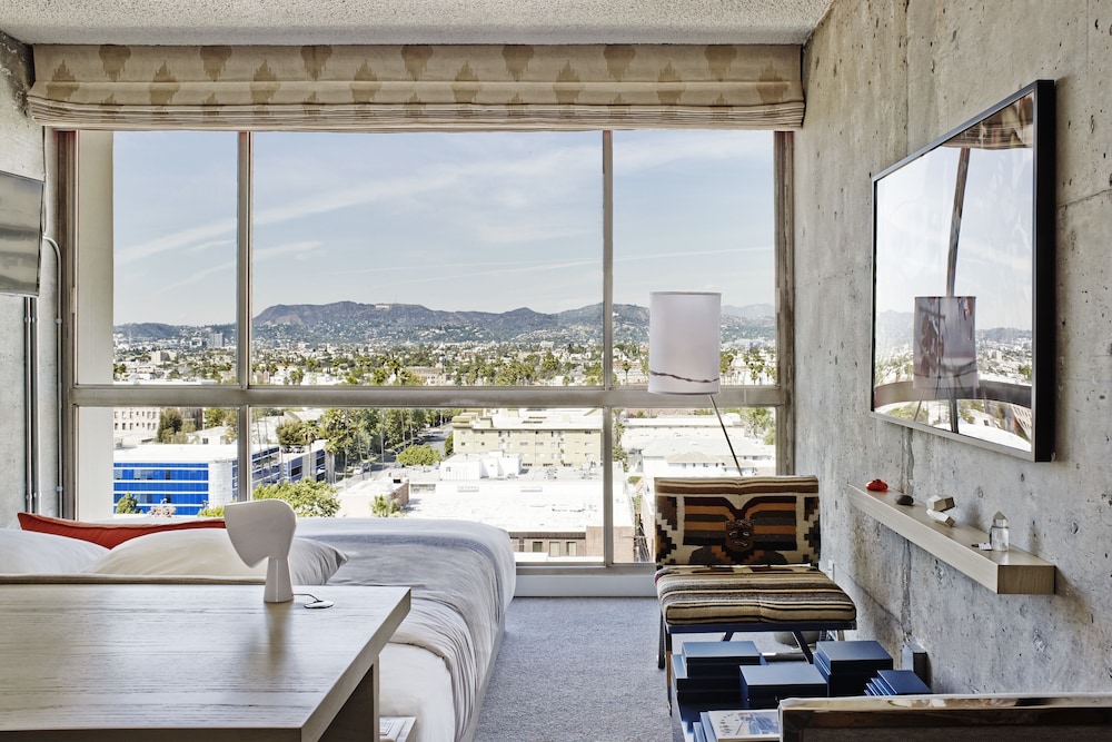 Habitación, 1 cama de matrimonio grande (Hollywood Hills View King) del hotel The Line Los Angeles