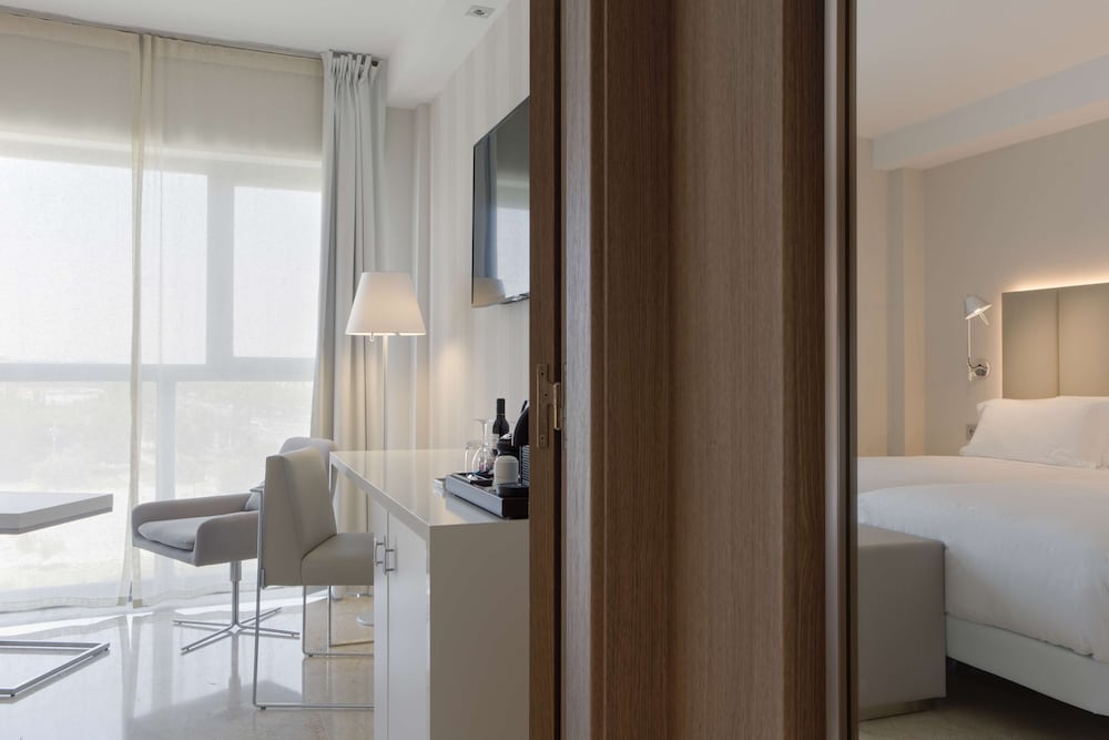 Habitación familiar (View) del hotel Nh Ciudad De Zaragoza