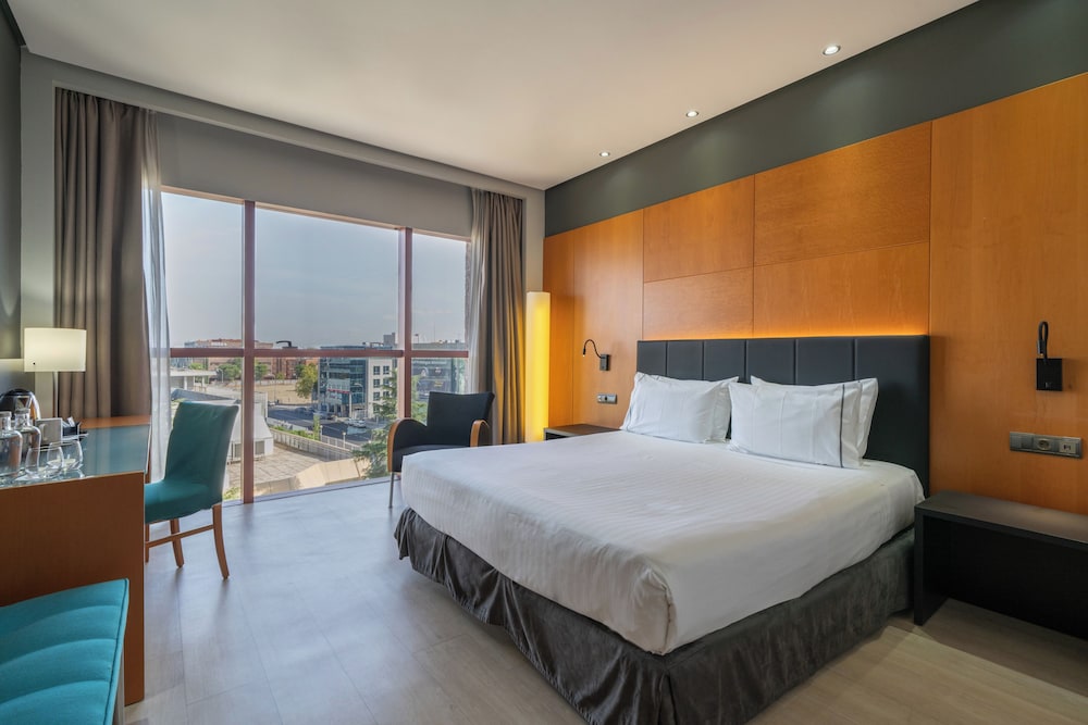 Habitación Deluxe doble del hotel Eurostars Puerta Madrid