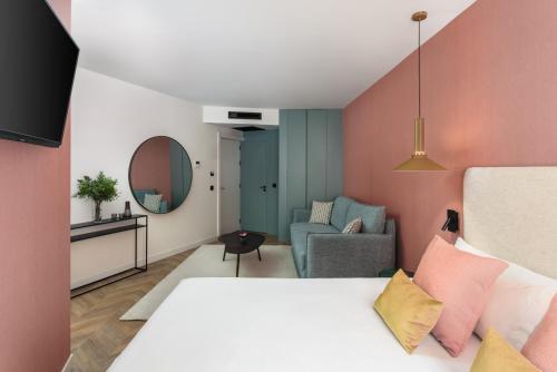 Habitación Doble Deluxe Superior - 1 o 2 camas del hotel Tribu Malasaña. Foto 3