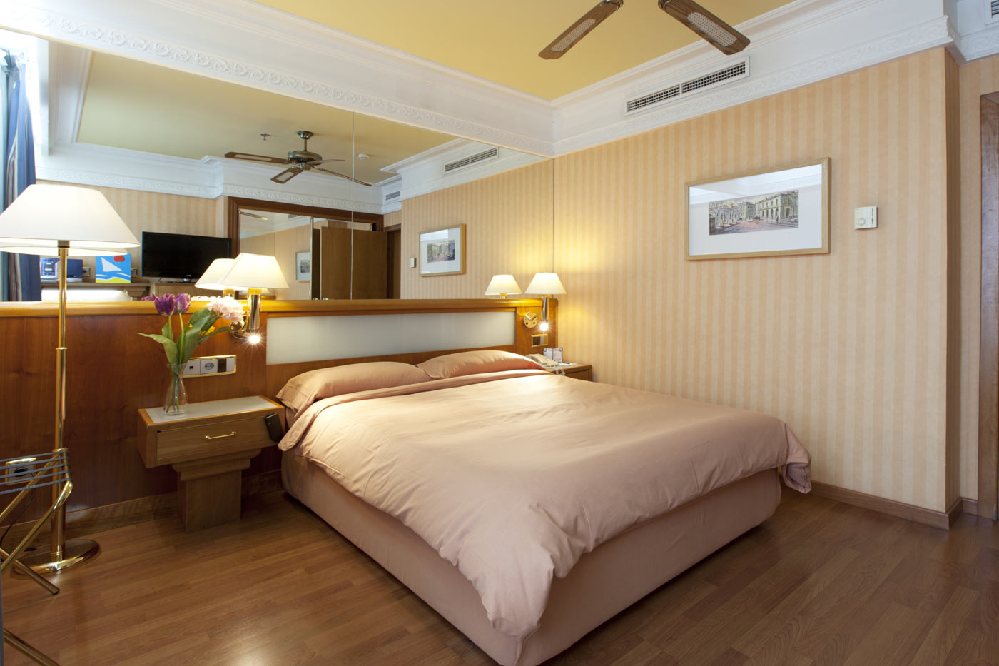 Doble Vista Gran Vía del hotel Catalonia Plaza España & Spa