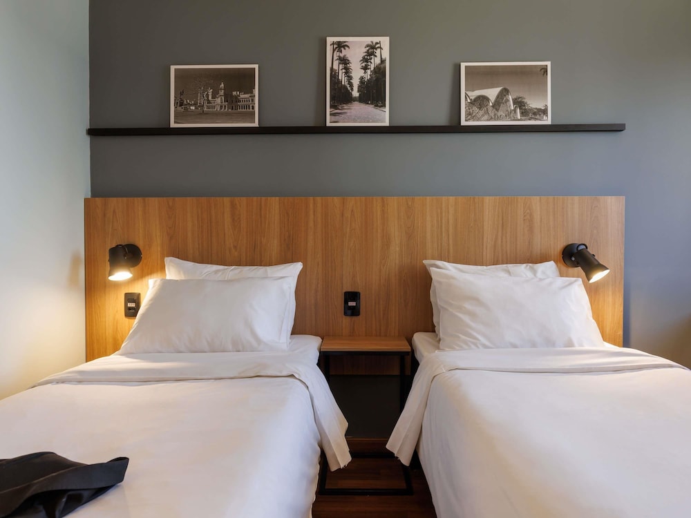 Habitación Standard con 2 camas individuales del hotel Ibis Belo Horizonte Liberdade. Foto 2