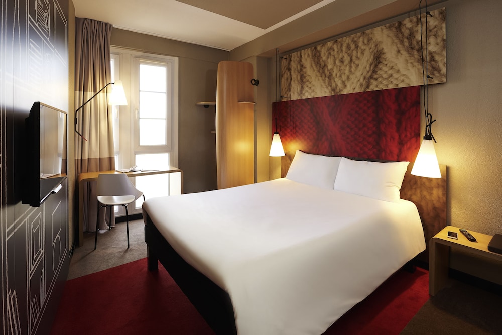 Habitacion Standard con 1 cama doble del hotel Ibis Strasbourg Centre Petite France. Foto 4
