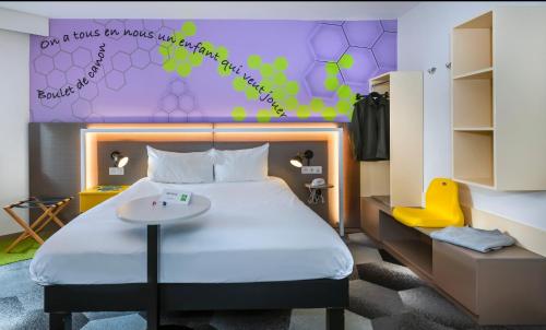 Habitación Estándar con 1 cama doble del hotel Ibis Styles Strasbourg Stade De La Meinau. Foto 8