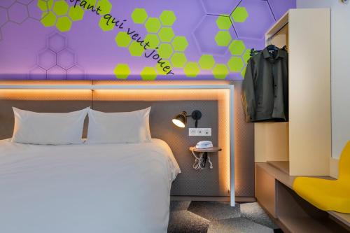 Habitación Estándar con 1 cama doble del hotel Ibis Styles Strasbourg Stade De La Meinau. Foto 11