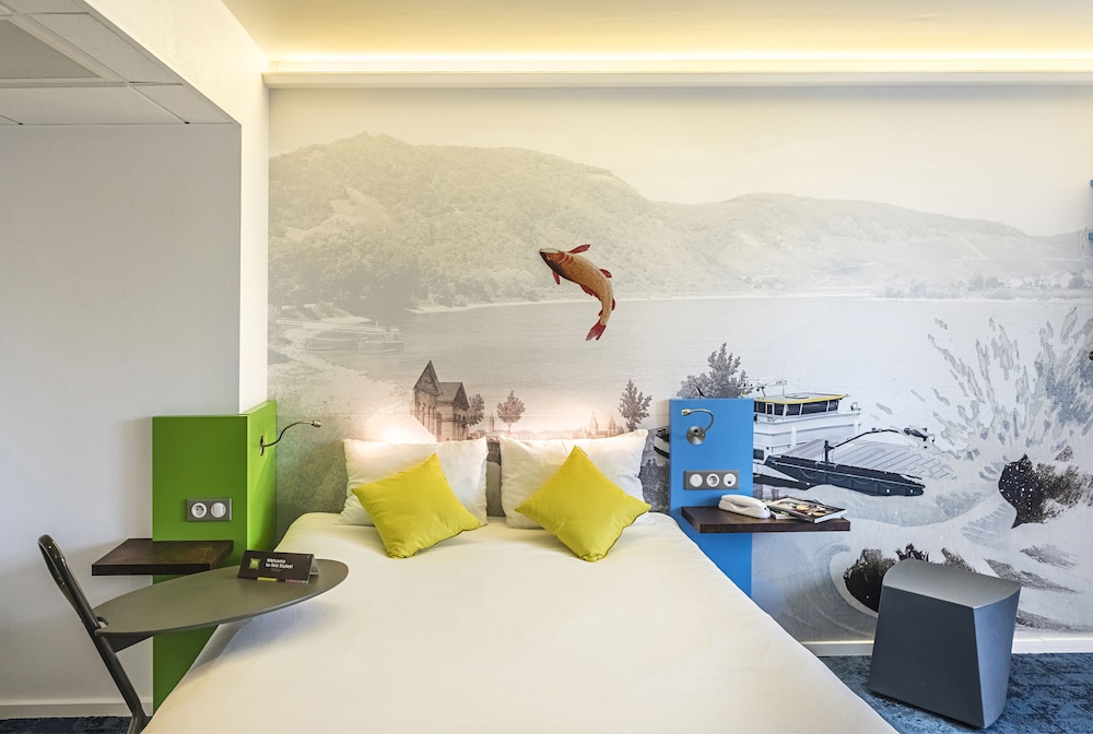 Habitación Estándar con 1 cama doble del hotel Ibis Styles Strasbourg Avenue Du Rhin. Foto 2