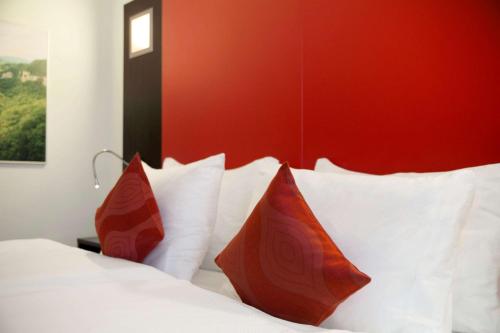 Habitación Doble - No fumadores - 2 camas del hotel Ramada Encore By Wyndham Geneva. Foto 1