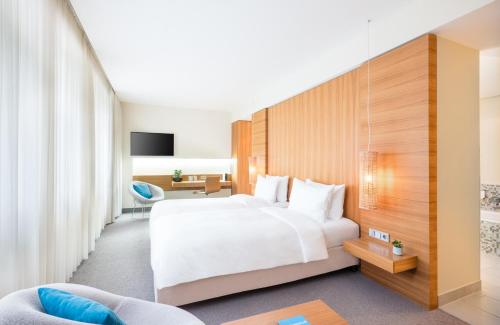 Habitación Doble Deluxe - 2 camas del hotel Lindner Hotel Berlin Ku'damm. Foto 3