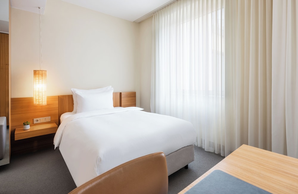 Habitación con 1 cama individual del hotel Lindner Hotel Berlin Ku'damm