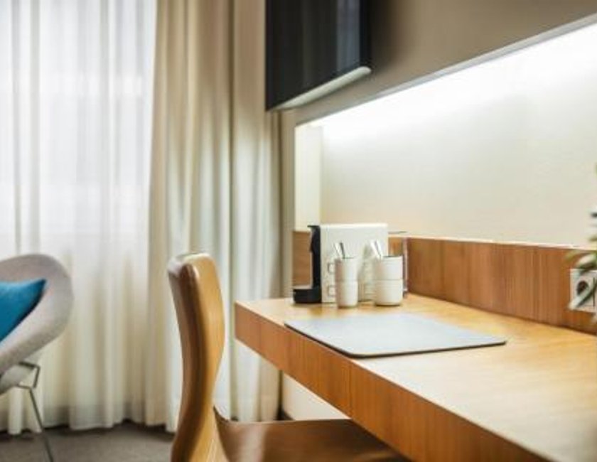 Habitación doble Lujo 2 Camas individuales Normal del hotel Lindner Hotel Berlin Ku'damm. Foto 5