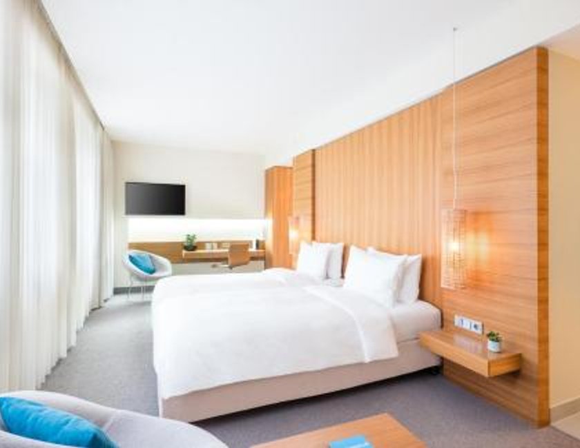 Habitación doble Lujo 1 Cama king Vista ciudad Premium del hotel Lindner Hotel Berlin Ku'damm. Foto 1