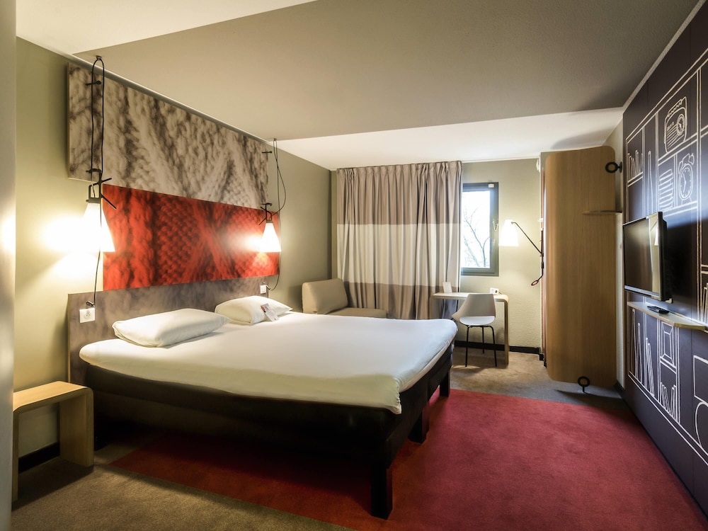Habitación Estándar con 1 cama doble del hotel Ibis Rouen Centre Champ De Mars
