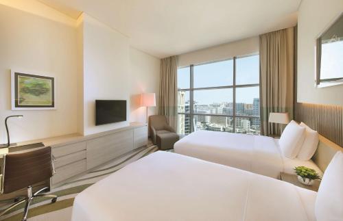 Habitación Doble - 2 camas del hotel Doubletree By Hilton Doha Old Town. Foto 4