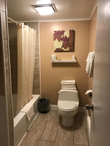 Habitación con 2 camas grandes - No fumadores del hotel Moonlite Niagara Falls. Foto 11