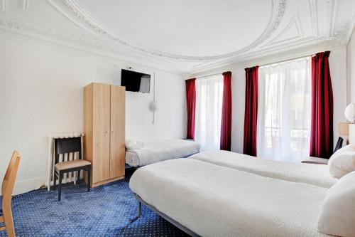 Habitación Triple del hotel Altona. Foto 1