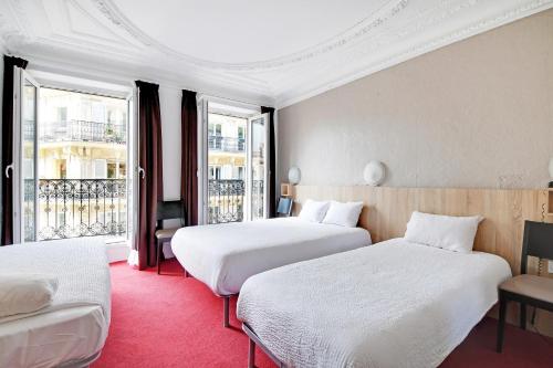 Habitación cuádruple del hotel Altona. Foto 2
