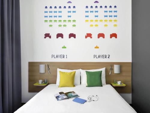 Habitación Económica con 1 cama doble del hotel Ibis Styles Budapest Center. Foto 19
