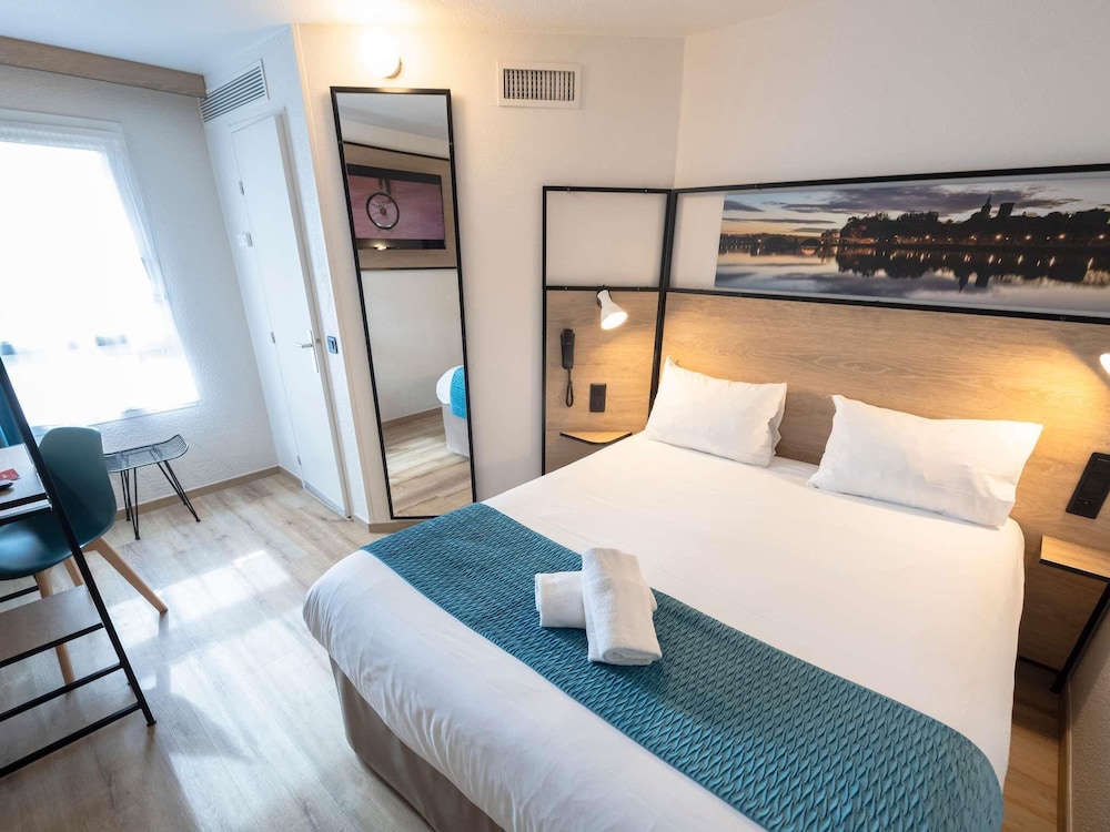 Habitación Estándar con 1 cama doble del hotel Ibis Avignon Centre Pont De L'europe. Foto 11