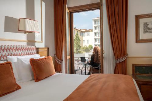 Habitación Doble con balcón - 1 o 2 camas del hotel Adler Cavalieri. Foto 9