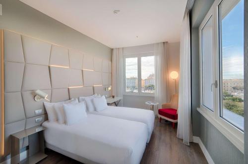 Habitación Doble Premium con vistas - 1 o 2 camas del hotel NH COLLECTION ROMA PALAZZO CINQUECENTO