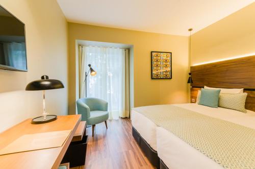 Habitación Doble Económica del hotel Vincci Liberdade. Foto 7