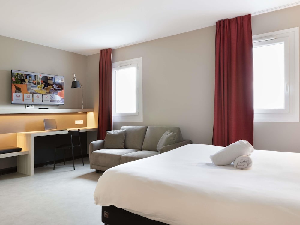Habitación Estándar Accesible (PMR) con 1 cama doble del hotel Ibis Douai Dechy