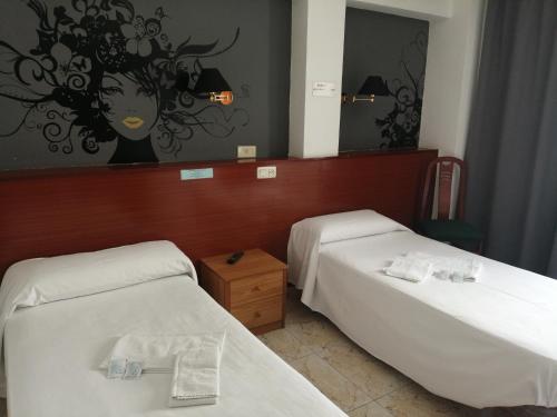 Habitación Doble - 2 camas del hotel Jaime I. Foto 6