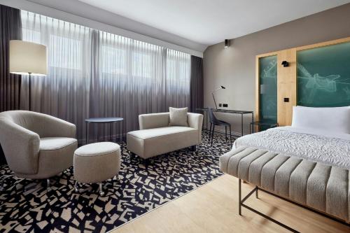 Habitación Doble Executive con vistas a la ciudad - 2 camas del hotel Le Méridien Wien. Foto 2