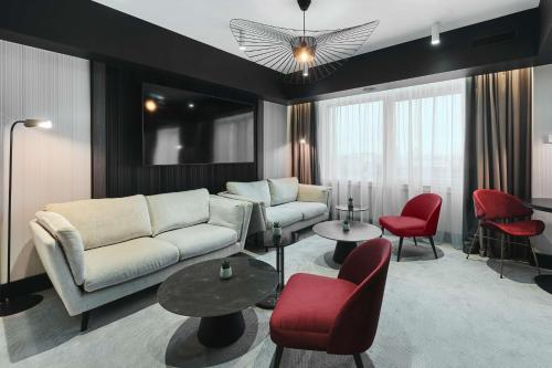 Habitación Executive con acceso al salón del hotel Radisson Collection , Warsaw. Foto 2