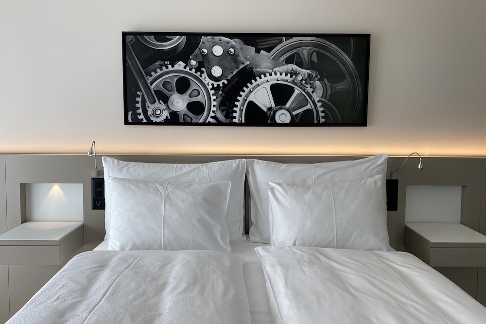 Habitación estándar, 1 cama de matrimonio grande, vistas a la ciudad del hotel Modern Times