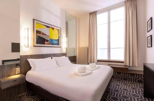 Apartamento Clásico de 1 dormitorio con vistas al patio del hotel Résidence Charles Floquet