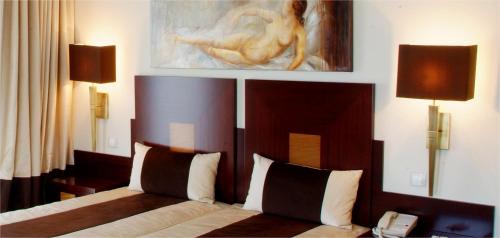 Habitación Doble con vistas a la parte trasera - 2 camas del hotel Moliceiro. Foto 4