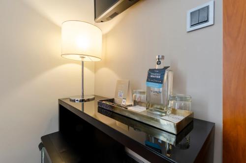 Habitación Doble con vistas a la ciudad del hotel TURIM Aveiro Palace. Foto 3