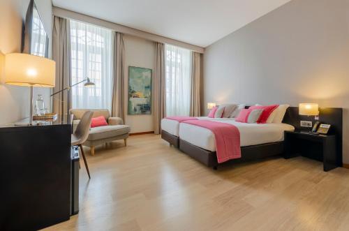 Habitación Doble Deluxe con vistas al río - 1 o 2 camas del hotel TURIM Aveiro Palace. Foto 4