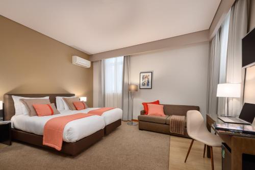 Habitación Doble con vistas al interior - 1 o 2 camas del hotel TURIM Aveiro Palace