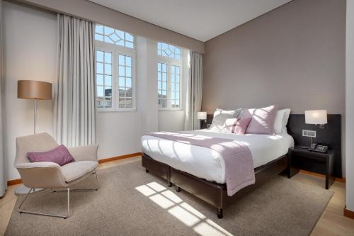 Habitación Doble Deluxe con vistas al río - 1 o 2 camas del hotel TURIM Aveiro Palace