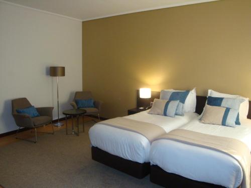 Habitación Doble Deluxe con vistas al río - 1 o 2 camas del hotel TURIM Aveiro Palace. Foto 3