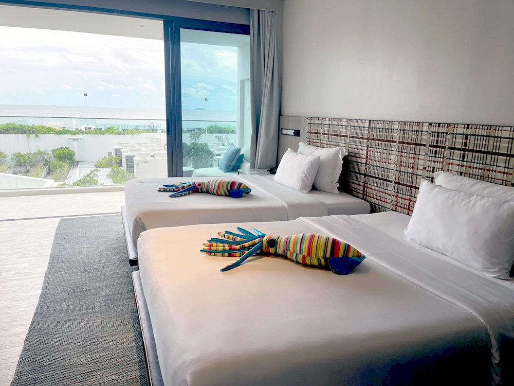 SEASCAPE OCEAN VIEW, Twin Beds, Ocean View del hotel Veranda Resort Pattaya Mgallery - Sha Extra Plus. Foto 5