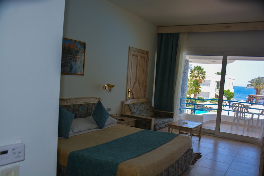 Habitación estándar con 1 cama doble o 2 individuales, vistas a la piscina del hotel Queen Sharm Resort. Foto 6
