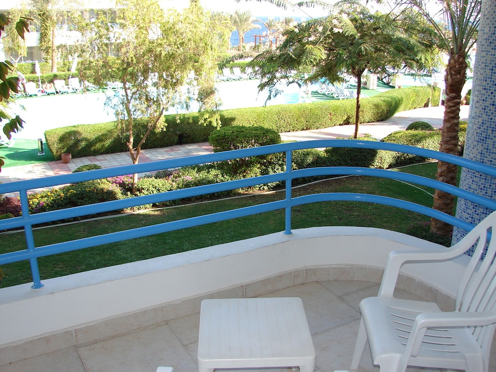 Habitación estándar con 1 cama doble o 2 individuales, vistas a la piscina del hotel Queen Sharm Resort. Foto 8