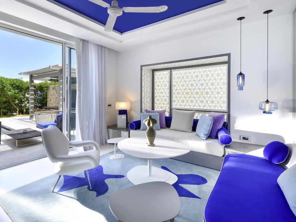 Villa Signature, 1 cama king size y 2 camas individuales, vistas al mar, piscina privada del hotel Sofitel Tamuda Bay Beach and Spa. Foto 9