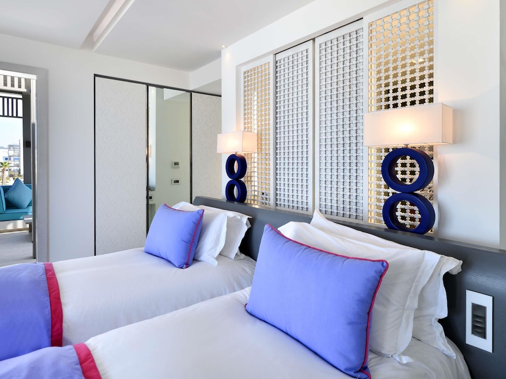 Habitación de lujo, 2 camas individuales, vistas al jardín, terraza privada del hotel Sofitel Tamuda Bay Beach and Spa