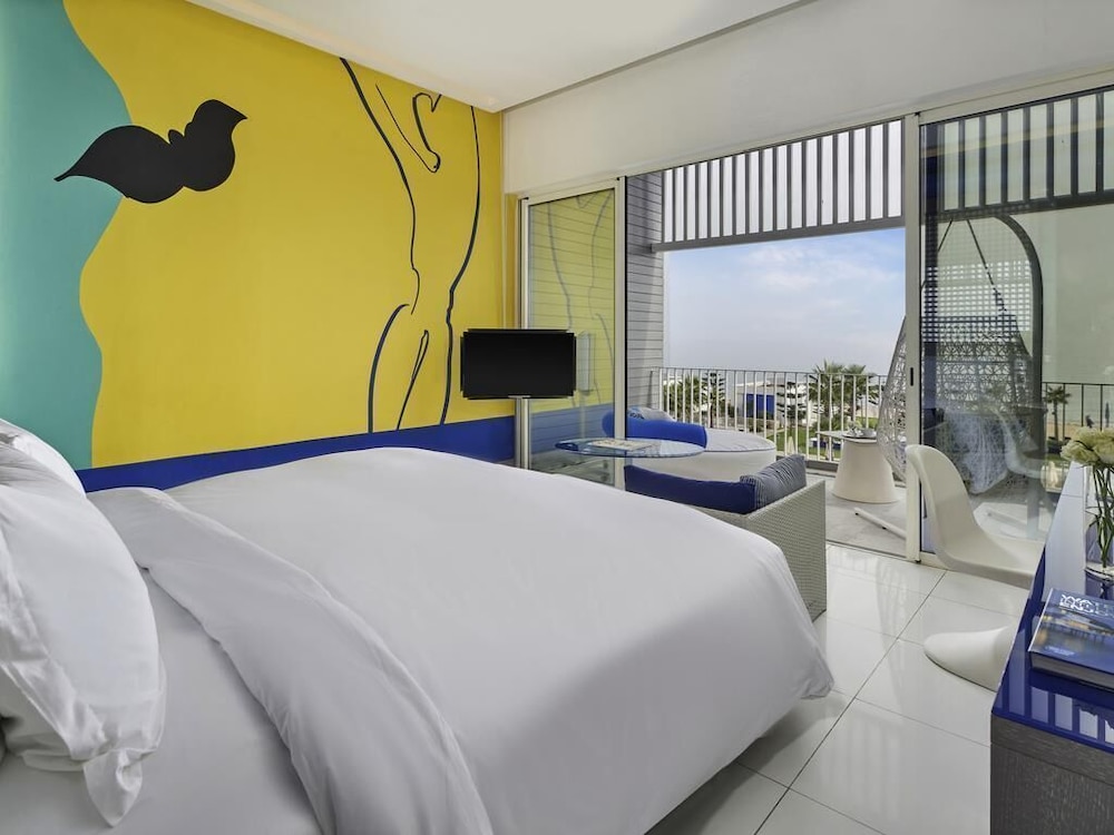 Habitación de lujo, 1 cama king size, vistas al mar, terraza privada del hotel Sofitel Tamuda Bay Beach and Spa. Foto 5