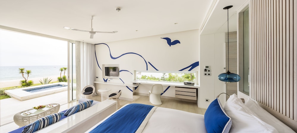 Suite Playa, 1 cama king size, vistas panorámicas al mar, junto al agua del hotel Sofitel Tamuda Bay Beach and Spa. Foto 2