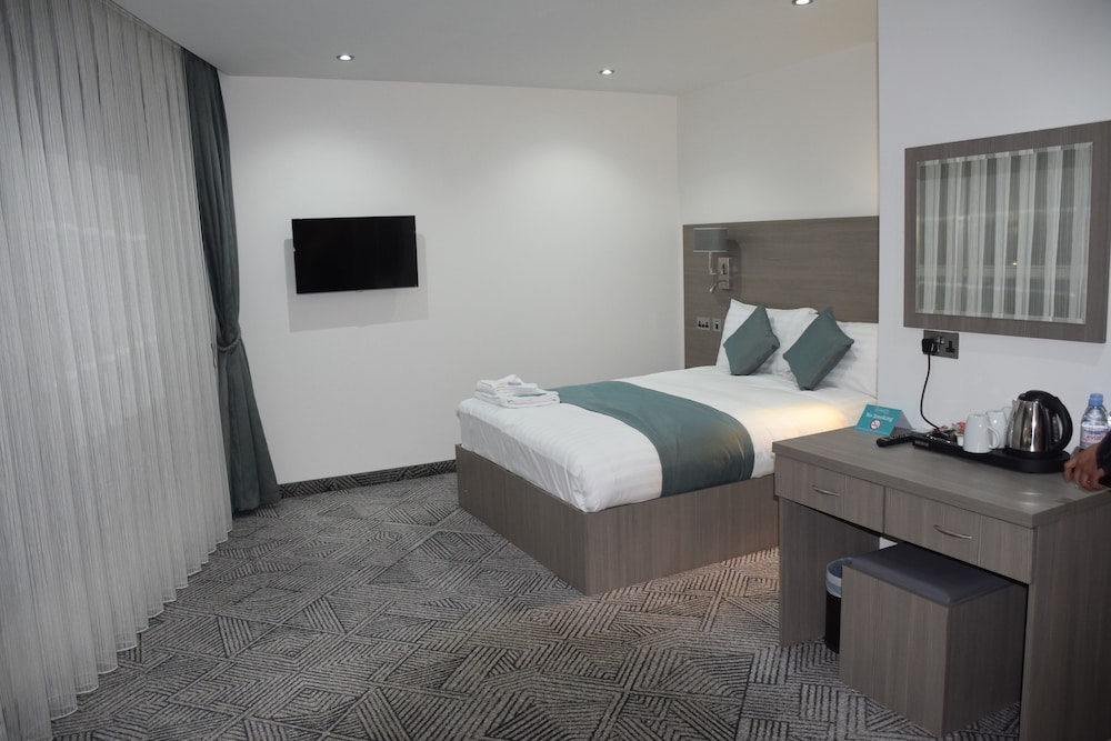 Habitación Grand doble, 1 cama doble del hotel The Lion and Key. Foto 3