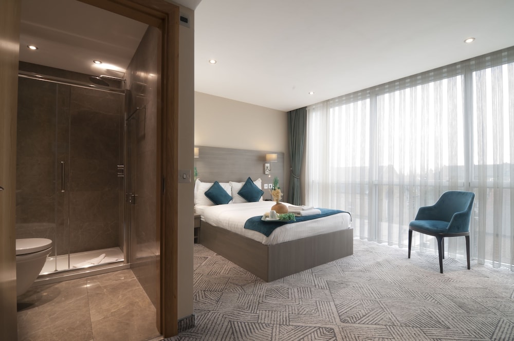 Habitación Grand doble, 1 cama doble del hotel The Lion and Key. Foto 4