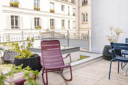 Suite Junior Artist Studio del hotel Renaissance Paris Republique. Foto 10