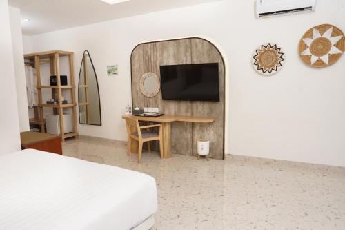 Suite frente a la playa del hotel Jambuluwuk Oceano Resort Gili Trawangan. Foto 3